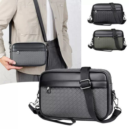 Sacoche en cuire unisexe