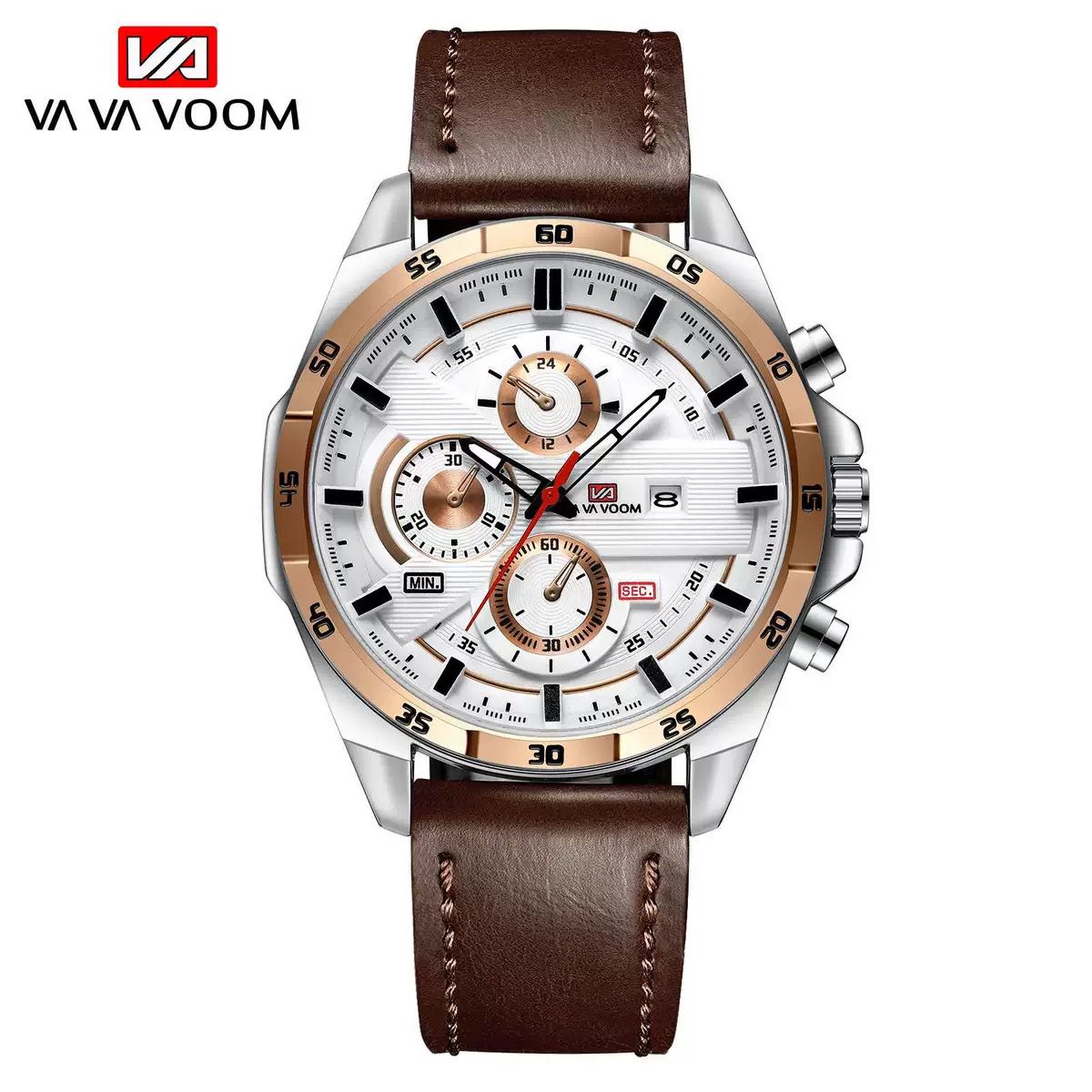 montre VAVAVOOM en cuir